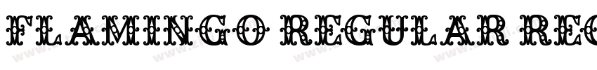 Flamingo regular Reg字体转换